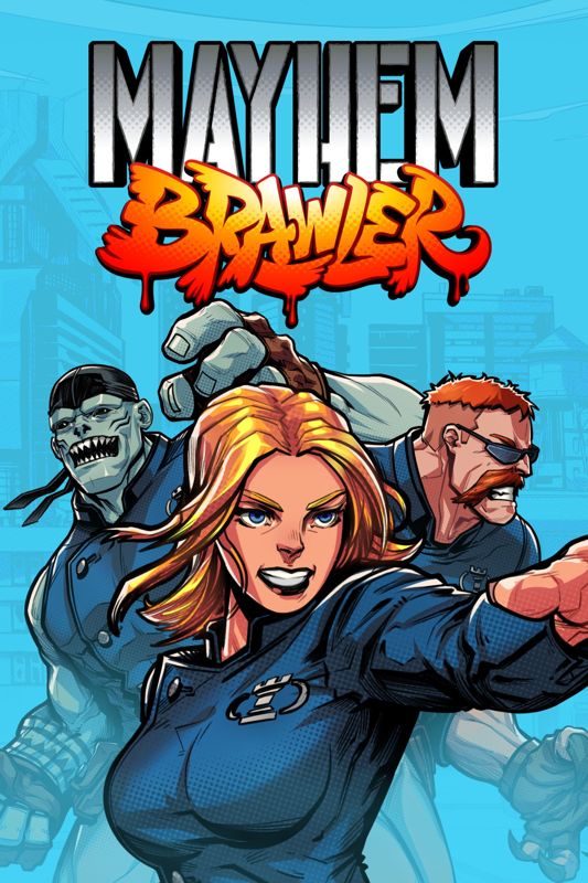 Mayhem Brawler box art for Playstation 4